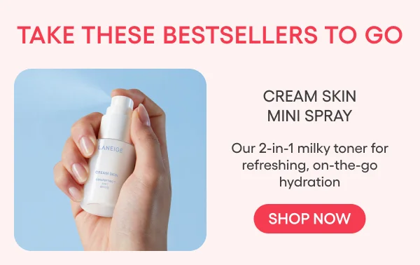 cream skin mini spray