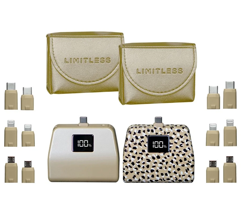 Limitless Set of 2 TotalBoost Mini Pro 6,000mAh Power Banks
