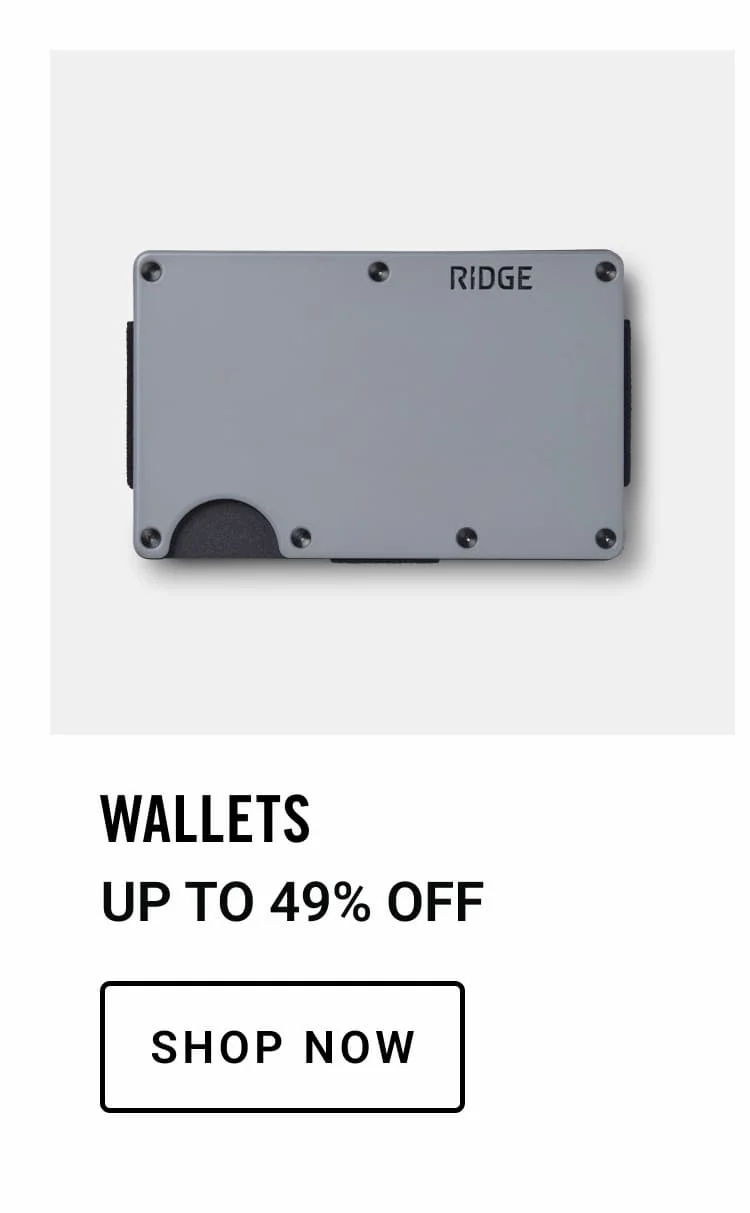 Wallets Up to 49% OFF