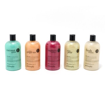 philosophy spring fling multi-tasking 16oz shower gel 5pc collection