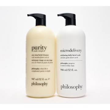 philosophy supersize purity & microdelivery cleansing set