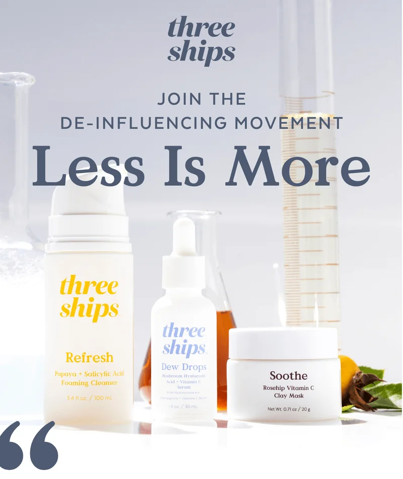 JOIN THE DE-INFLUENCING MOVEMENT: Less Really Is More