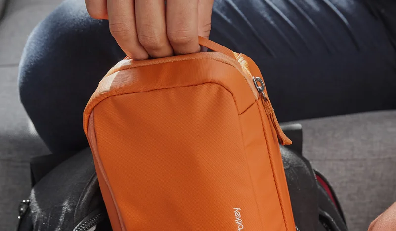 an image of a promotional ad for a travel wallet