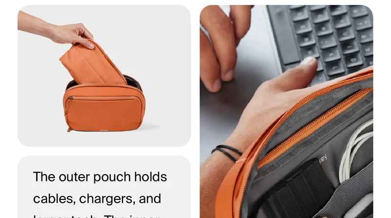 an image of a promotional ad for a travel wallet