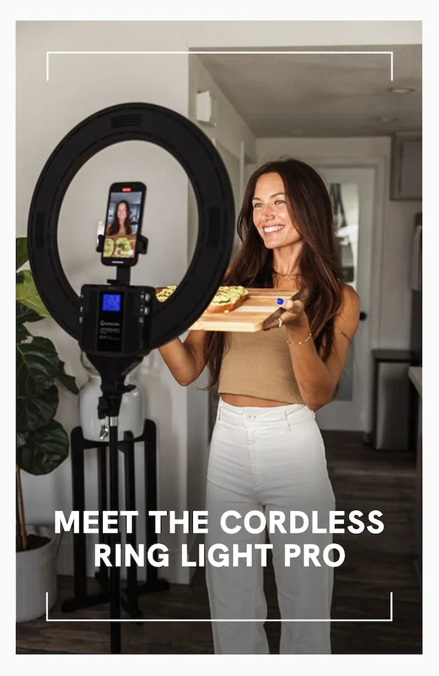 Meet The Cordless Ring Light Pro