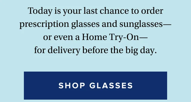 Need your frames by December 24