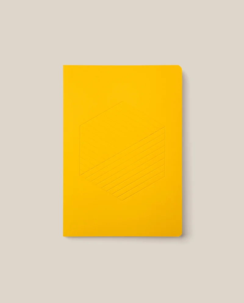 Image of Layflat Notebook (Yellow)