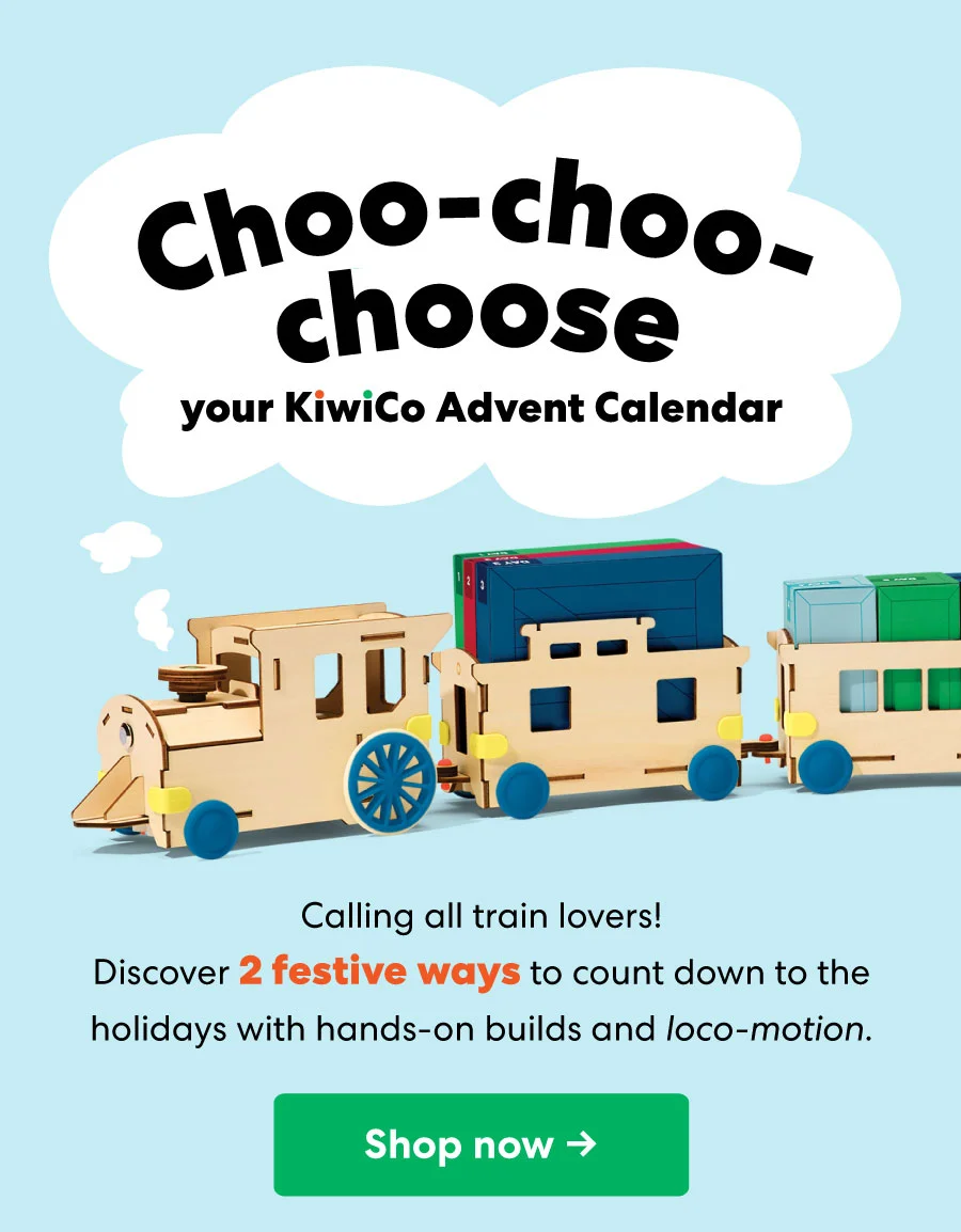 Choo-choo-choose your KiwiCo Advent Calendar