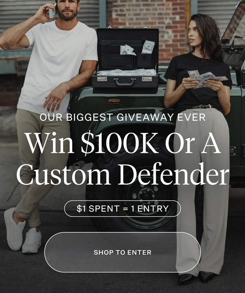 Win $100K or a custom Defender