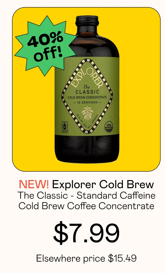 The Classic - Standard Caffeine Cold Brew Coffee Concentrate