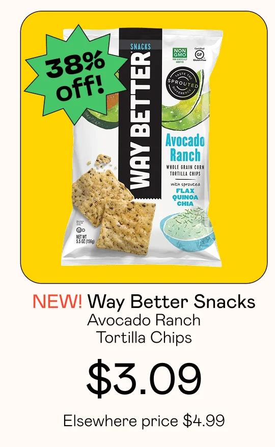 Avocado Ranch Tortilla Chips