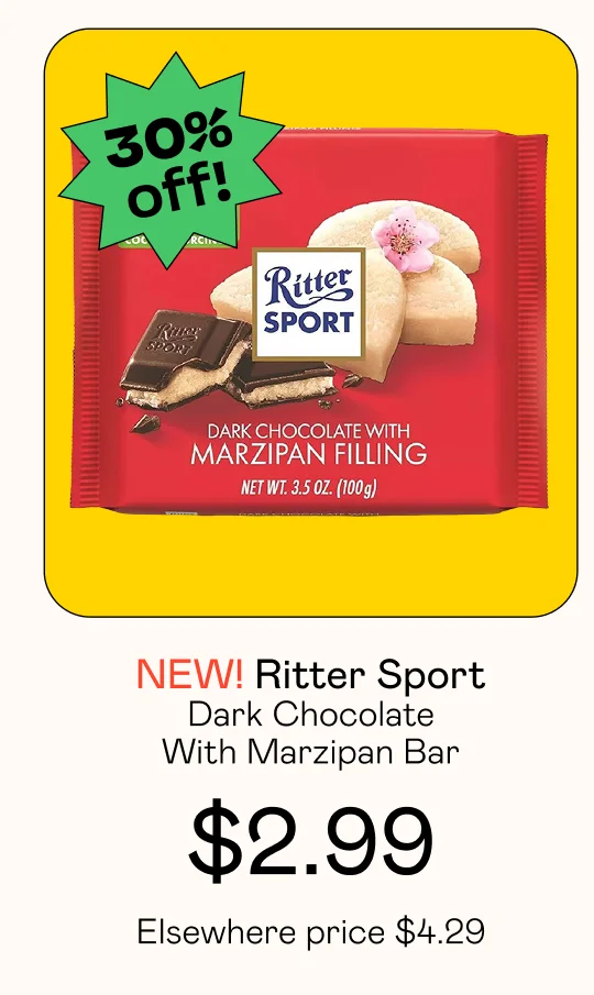 Dark Chocolate With Marzipan Bar