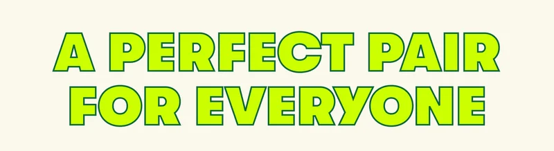 A PERFECT PAIR FOR EVERYONE