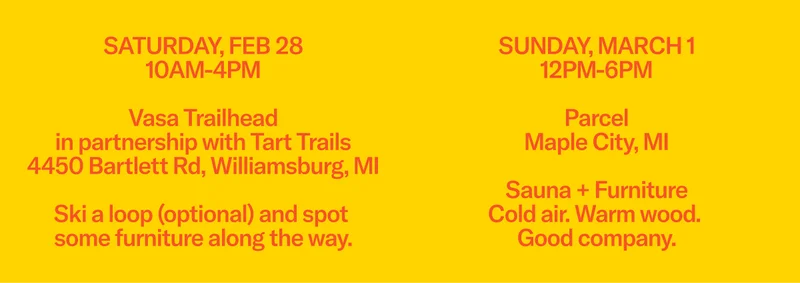 Saturday at Vasa Trail, Sunday at Parcel