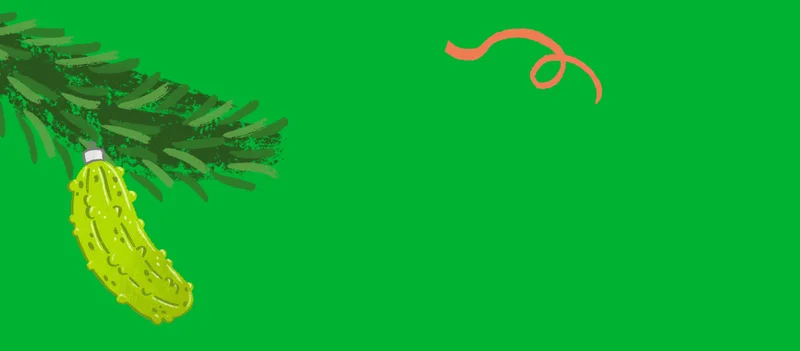 Image: Pickle ornament