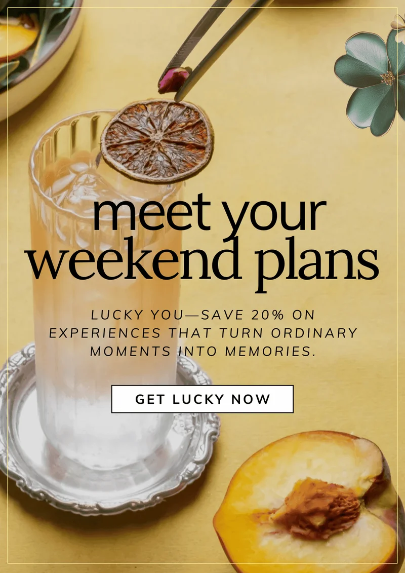 St. Patrick's Day Sale: 20% Off an Unforgettable Experience