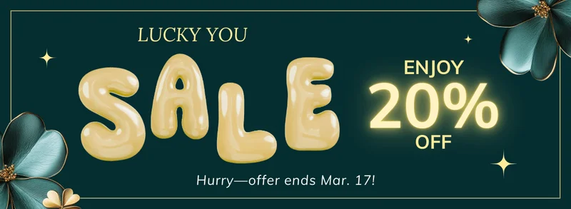 St. Patrick's Day Sale: 20% Off an Unforgettable Experience