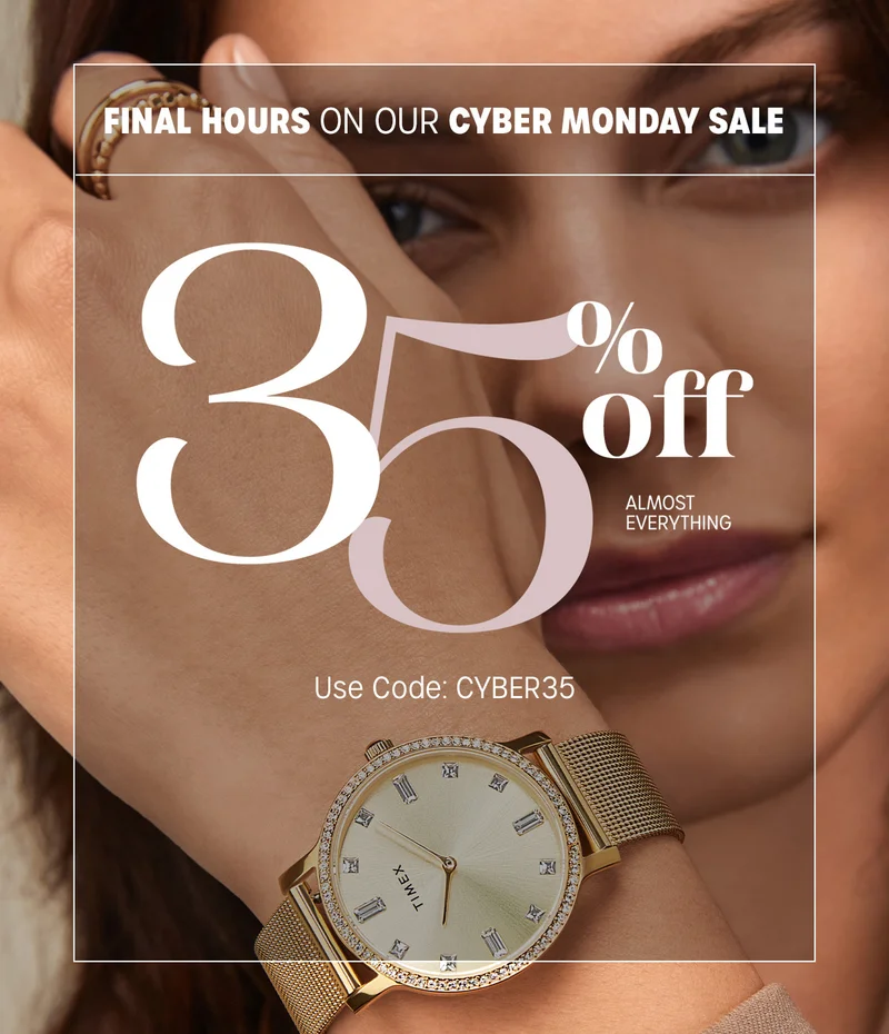 FINAL HOURS ON OUR CYBER MONDAY SALE | 35% off ALMOST EVERYTHING | Use Code: discount code