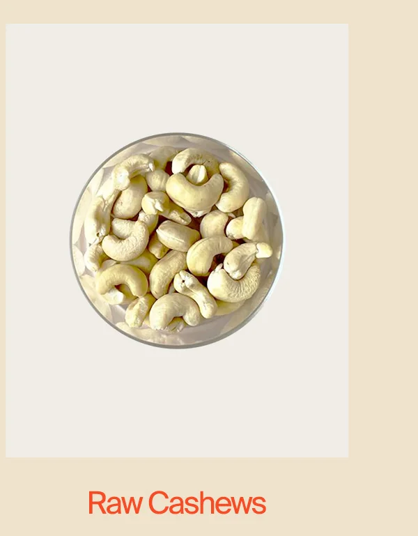 raw cashews
