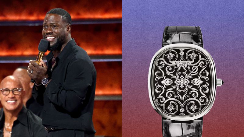 Image may contain: Kevin Hart, Wristwatch, Arm, Body Part, Person, Adult, Face, and Head