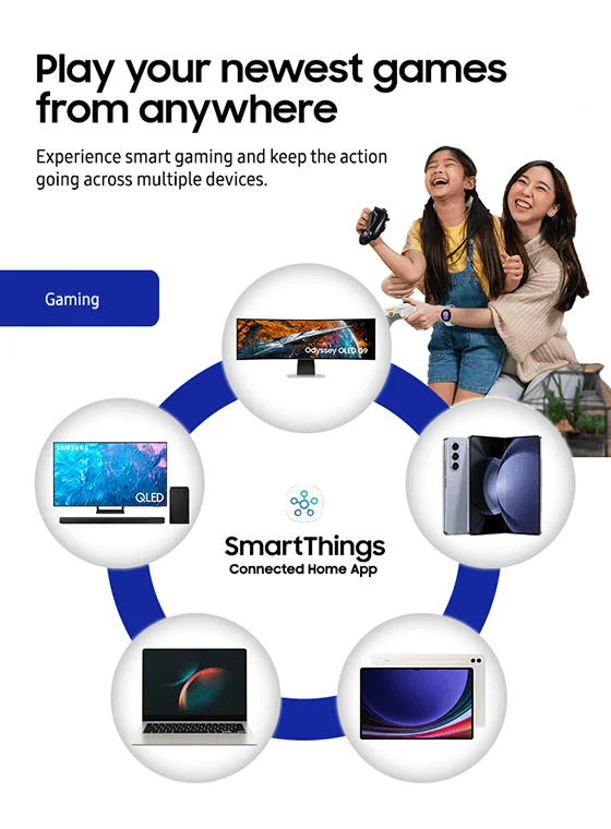 Play your newest games from anywhere   Gaming  SmartThings Connected Home App