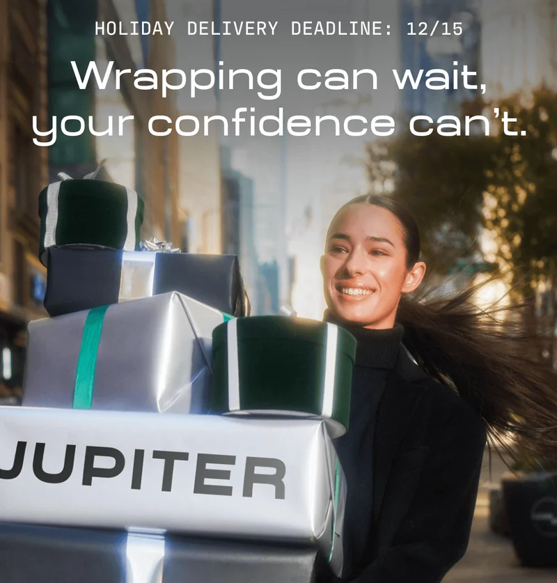 Holiday delivery deadline: 12/15 Wrapping can wait, your confidence can’t.