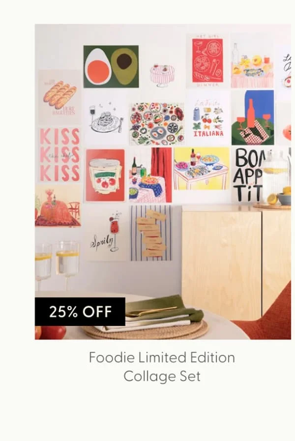 Foodie - Limited Edition Collage Set