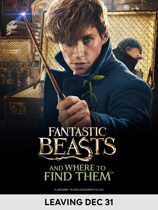 Fantastic Beasts and Where to Find Them - LEAVING DEC 31