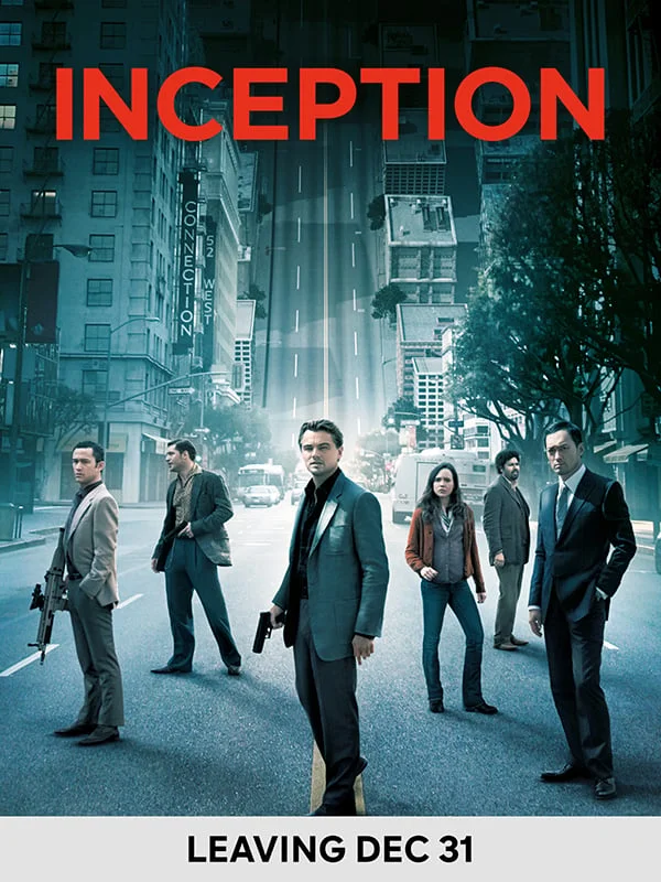Inception - LEAVING DEC 31