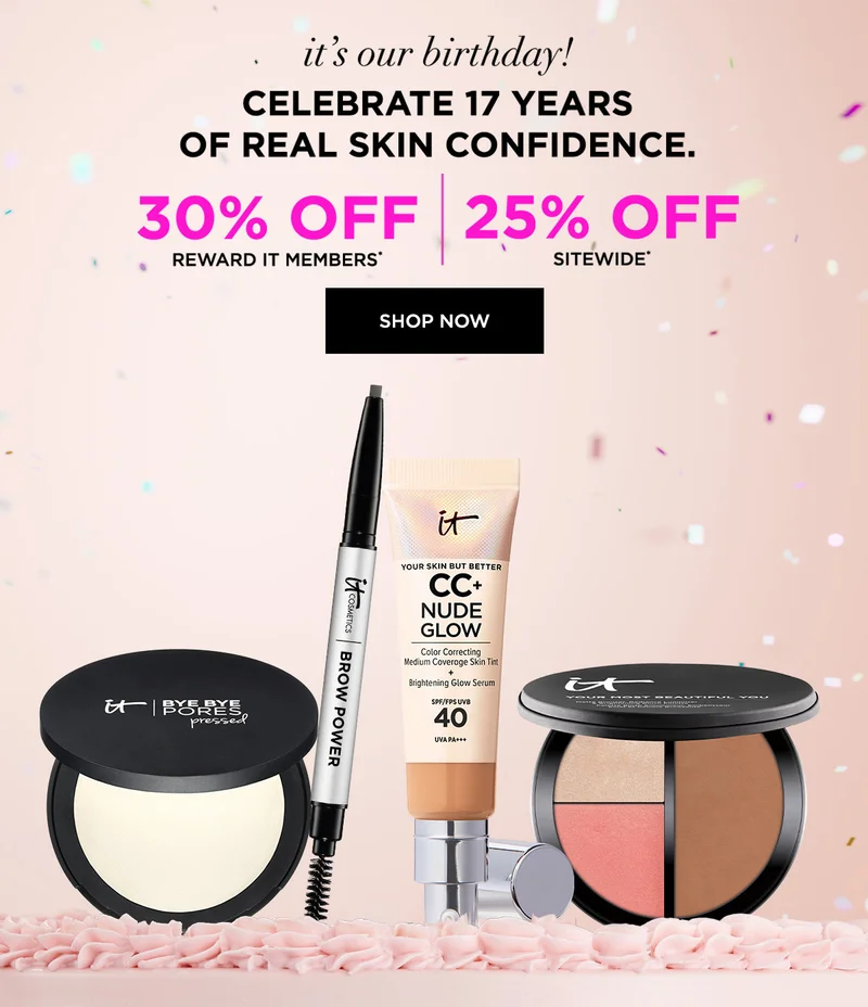 Celebrate 17 Years Of Real Skin Confidence
