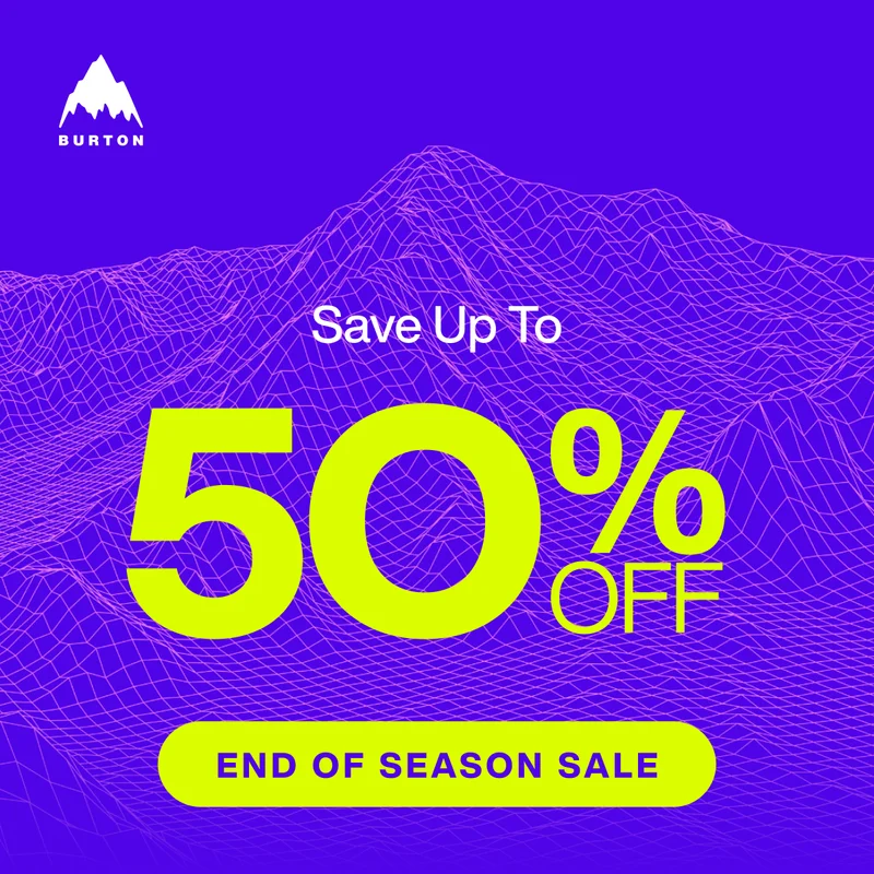 End of Season Sale - Up to 50% Off