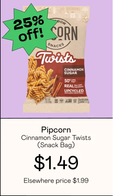 Cinnamon Sugar Twists (Snack Bag)