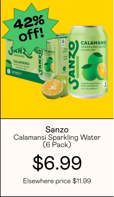 Calamansi Sparkling Water (6 Pack)