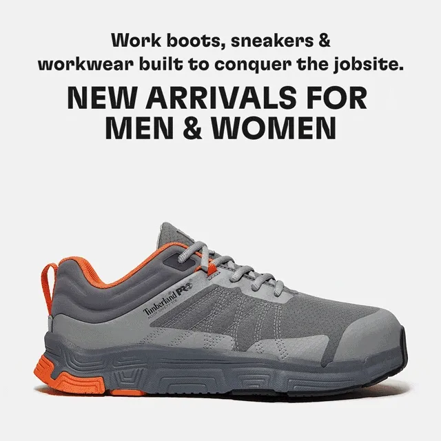 Work boots, sneakers & workwear built to conquer the jobsite. NEW ARRIVALS FOR MEN & WOMEN