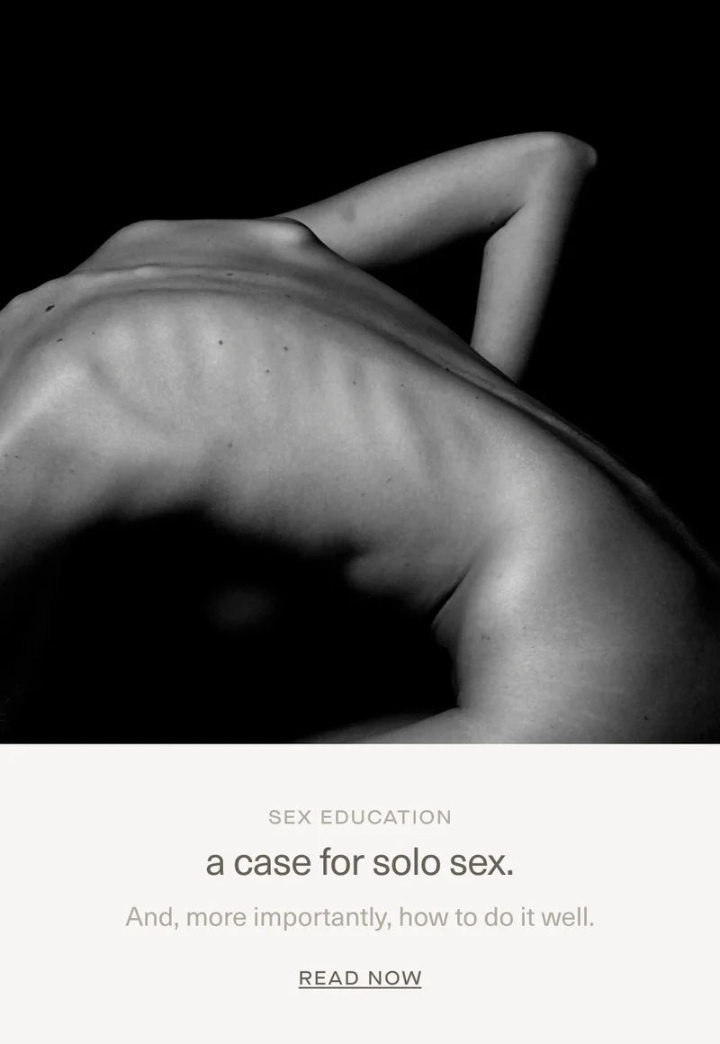 A case for solo sex.