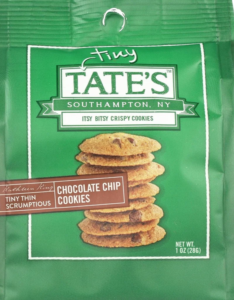Image of Tate's Bake Shop Tiny Choc Chip Cookies (12 Pack)