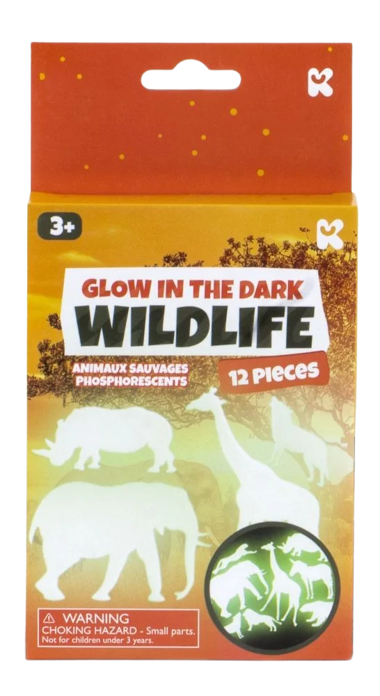 Image of Keycraft Glow in the Dark Animal Shapes