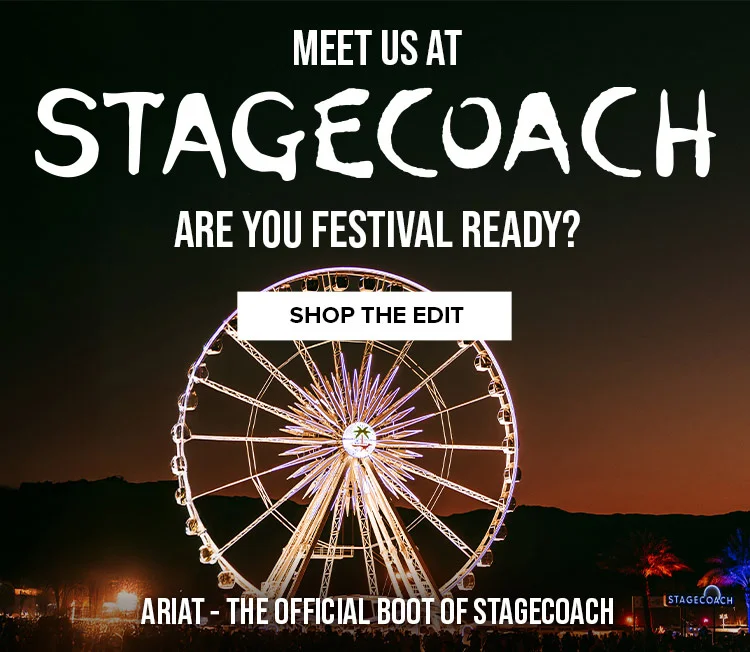 MEET US AT STAGECOACH | SHOP THE EDIT