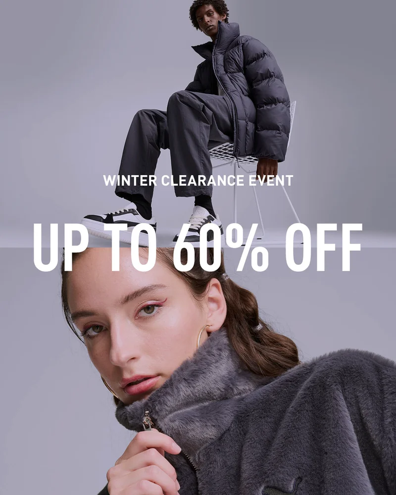WINTER CLEARENCE EVENT | UP TO 60% OFF