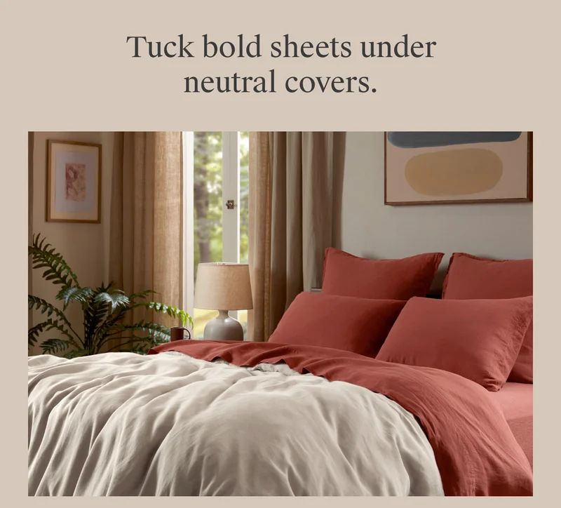 Go Bold, with Canyon Sheets
