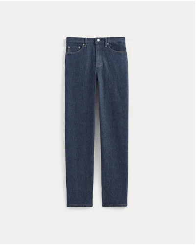 Image | The Selvedge Loose Straight Jean | Indigo Rinse