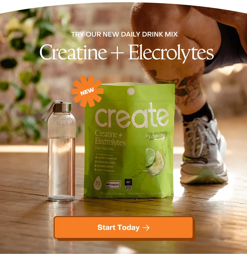 Try Creatine + Electrolytes Today.