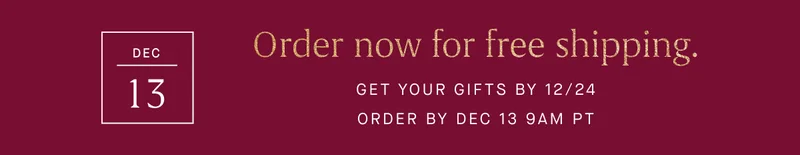 Order now for free shipping. Get your gifts by 12/24. Order by Dec 13 9AM PT
