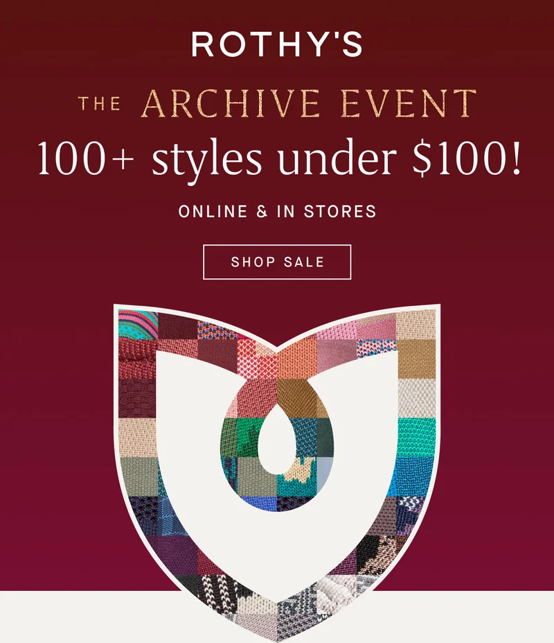 The Archive Event 100+ styles under $100! Online & in stores SHOP SALE