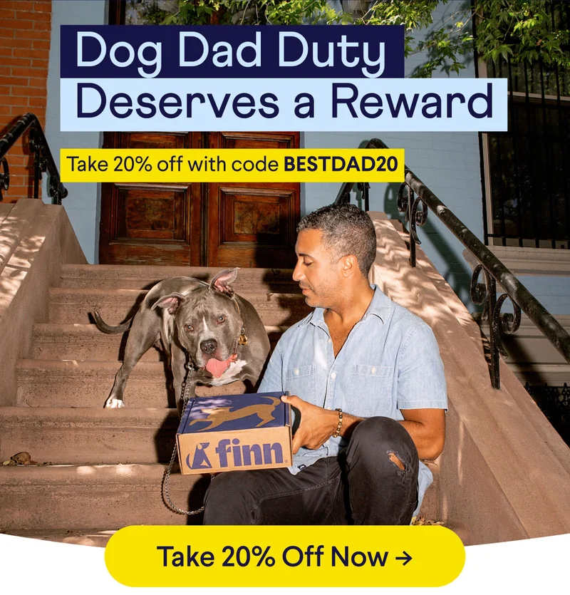 Dog Dad Duty Deserves a Reward. Take 20% off with code BESTDAD20. Take 20% off now.