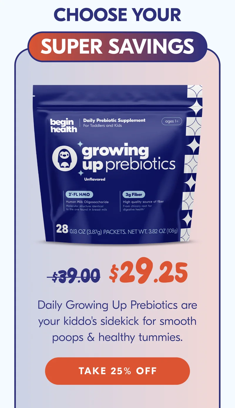 Shop the Daily Growing Up Prebiotics