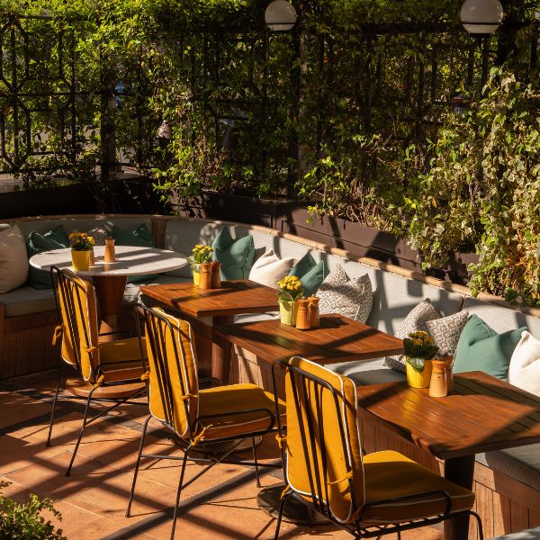 Sunny terrace