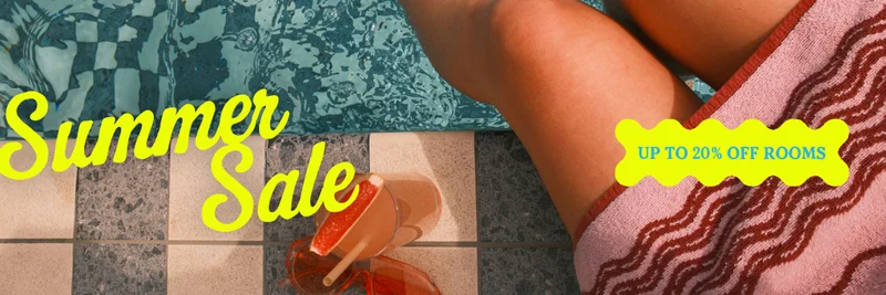 Summer sale banner