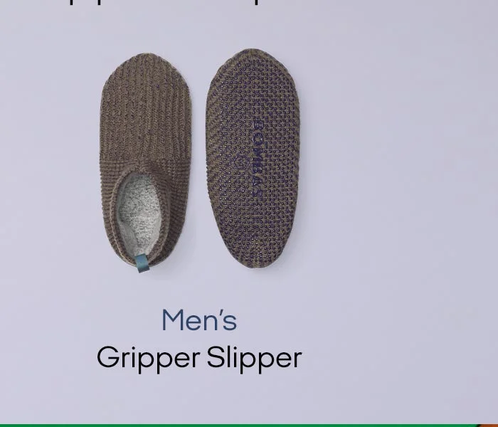 Men's Gripper Slipper