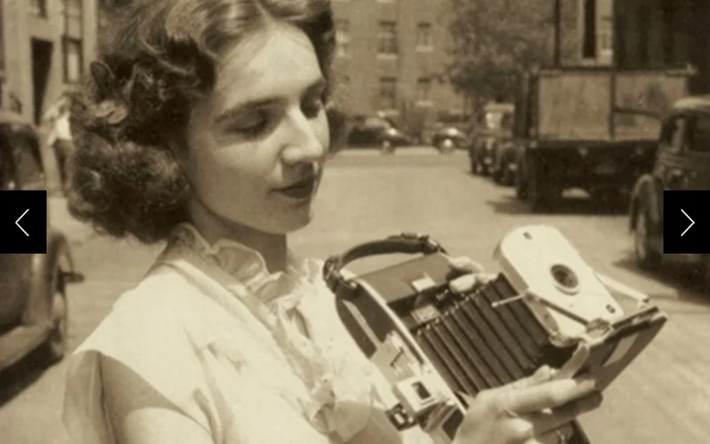 Meroë Marston Morse joined Polaroid just weeks after graduating from Smith College—and quickly rose to become one of the iconic company's most visionary leaders. She's seen here in a test photograph taken by Polaroid laboratory staff in the 1940s.